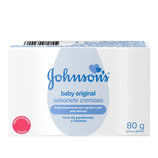 SABONETE JOHNSONS BABY 80G TRADICIONAL