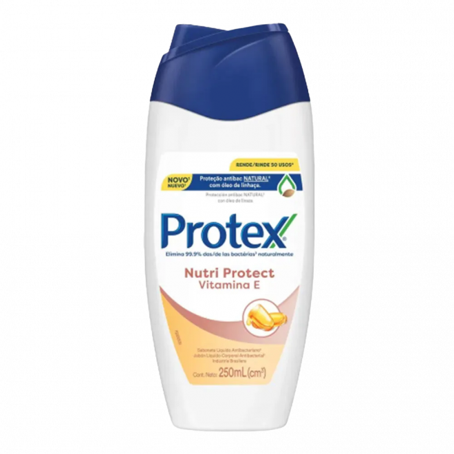 SABONETE LIQ PROTEX 250ML VITAMINA E
