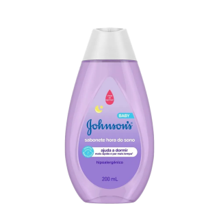 SABONETE LIQ JOHNSONS BABY 200ML HORA DO SONO