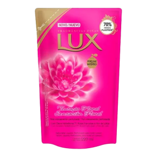 SABONETE LIQ LUX REFIL 220ML TENTACAO FLORAL