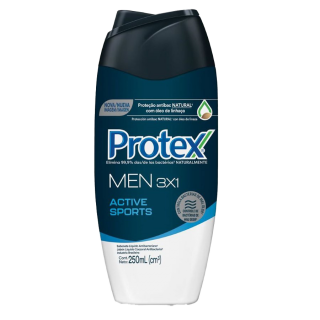 SABONETE LIQ PROTEX MEN 250ML 3EM1
