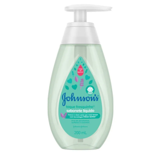 SABONETE LIQ JOHNSONS BABY 200ML TOQUE FRESQUINHO