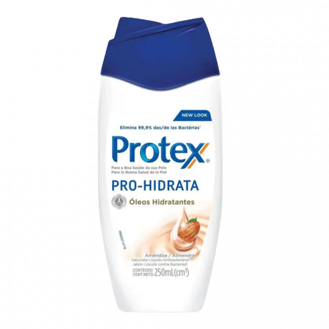 SABONETE LIQ PROTEX 250ML AMENDOA