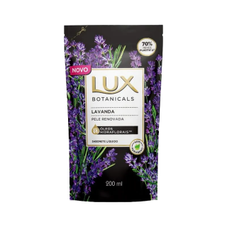 SABONETE LIQ LUX BOTANICALS 200ML LAVANDA