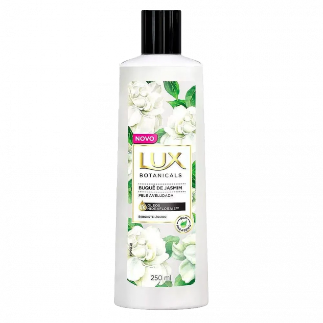SABONETE LIQ LUX BOTANICALS 250ML BUQUE JASMIM