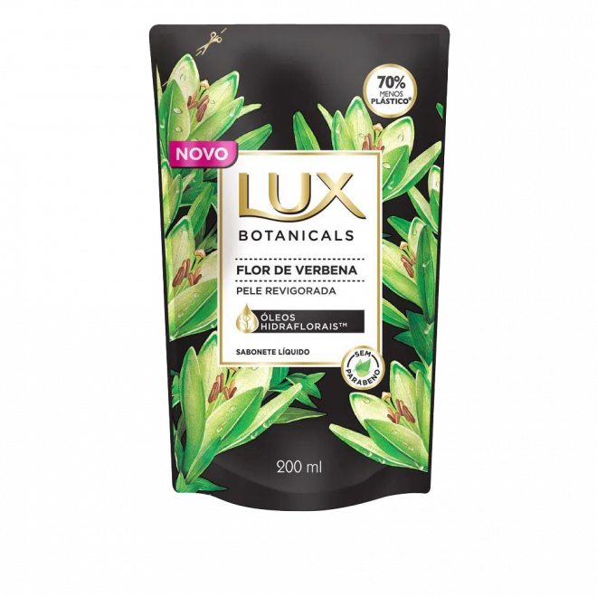 SABONETE LIQ LUX BOTANICALS 200ML FLOR DE VERBENA