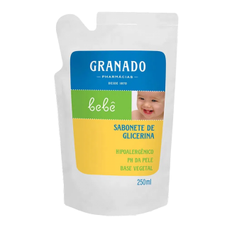 SABONETE LIQ GRANADO BEBE REFIL 250ML TRADICIONAL