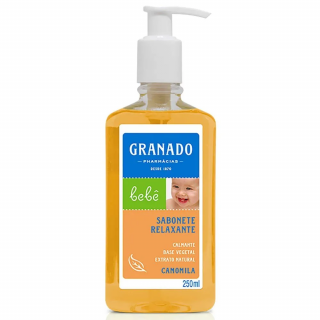 SABONETE LIQ GRANADO BEBE 250ML CAMOMILA