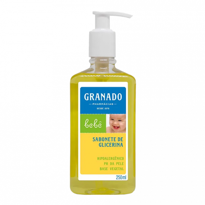 SABONETE LIQ GRANADO BEBE 250ML TRADICIONAL