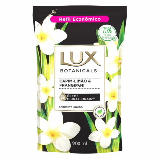 SABONETE LIQ LUX REFIL 220ML CAPIM LIMAO
