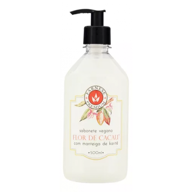 SABONETE LIQ PREMIUM FARNESE 500ML FLOR CACAU