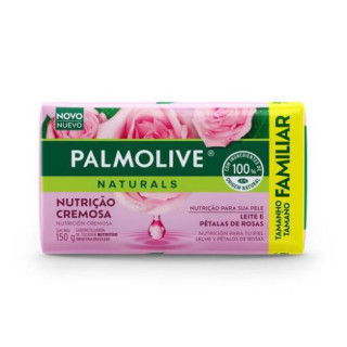 SABONETE PALMOLIVE 150G LEITE E PETALA ROSA