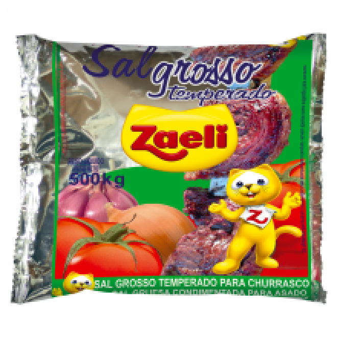 ZAELI SAL GROSSO TEMPERADO 500G
