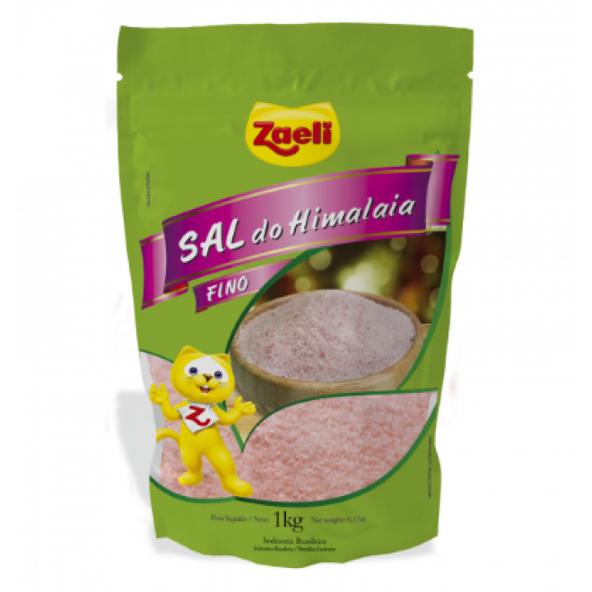 ZAELI SAL ROSA DO HIMALAIA 1KG FINO