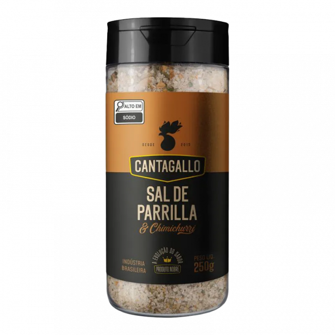 CANTA GALLO SAL DE PARRILLA 250G CHIMICHURRI