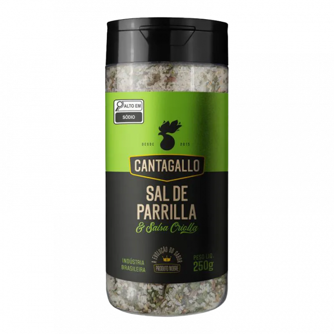 CANTA GALLO SAL DE PARRILLA 250G SALSA