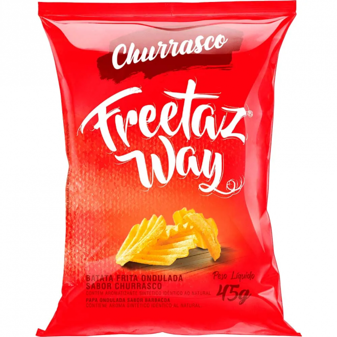 JUMBITOS FREETAZ BATATA 45G CHURRASCO