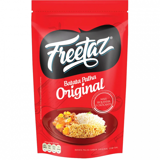 JUMBITOS FREETAZ PALHA 120G ORIGINAL