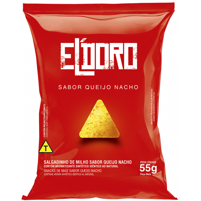 JUMBITOS EL' DORO 55G QUEIJO NACHO