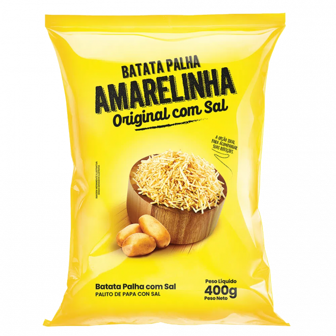 JUMBITOS BATATA PALHA AMARELINHA 400G