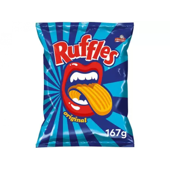 ELMA CHIPS RUFFLES 167G ORIGINAL