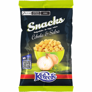 KELECK SNACK 45G CEBOLA SALSA