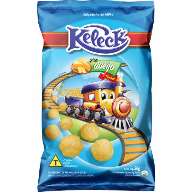 KELECK SALGADINHO 50G QUEIJO