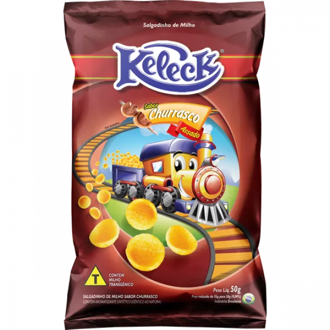 KELECK SALGADINHO 50G CHURRASCO