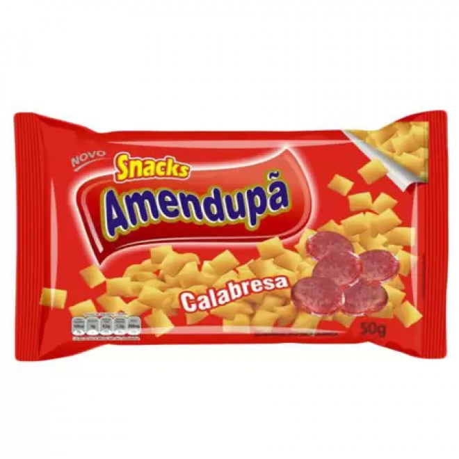 SALGADINHO AMENDUPA 50G CALABRESA