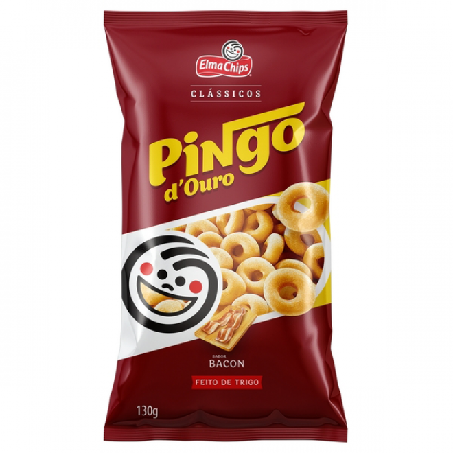 ELMA CHIPS PINGO D´OURO 130G BACON