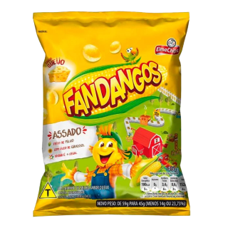 ELMA CHIPS FANDANGOS 140G QUEIJO
