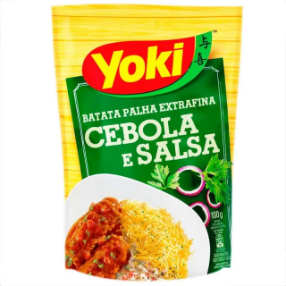 YOKI BATATA PALHA 100G CEBOLA SALSA