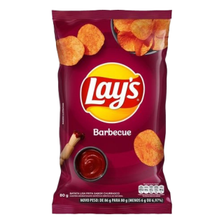 ELMA CHIPS BATATA LAYS 80G BARBECUE