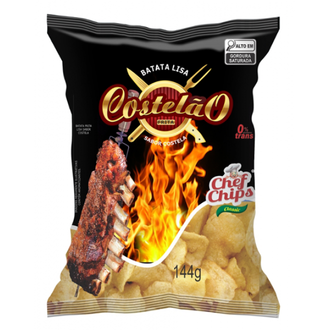 BATATA LISA CHEF CHIPS 144G COSTELAO