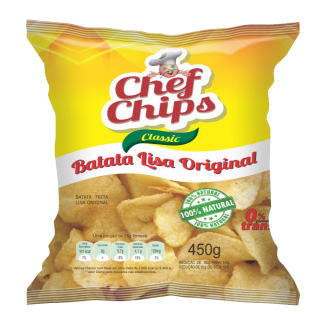 BATATA LISA CHEF CHIPS 450G ORIGINAL