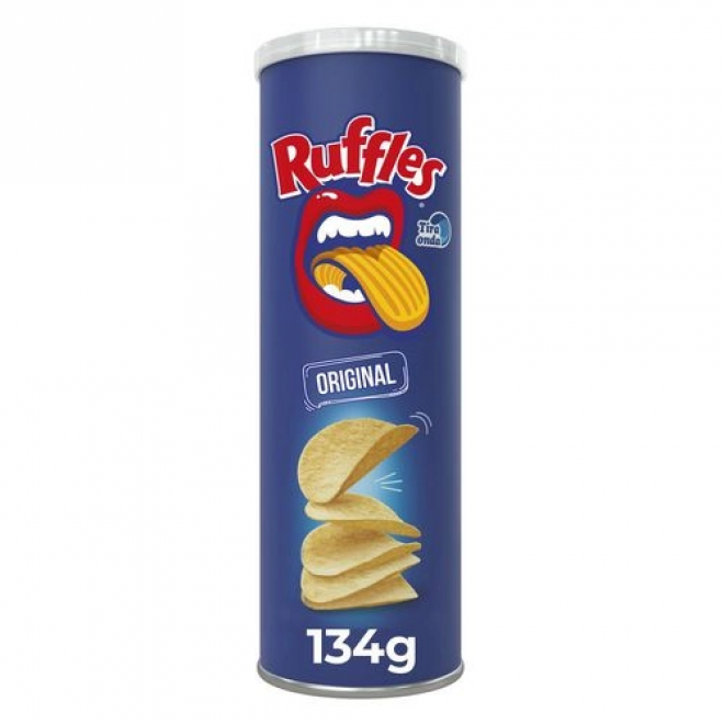ELMA CHIPS RUFFLES STAX 134G ORIGINAL