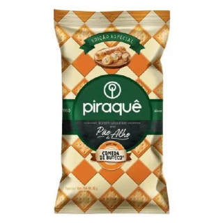 SALGADINHO PIRAQUE 90G PAO ALHO