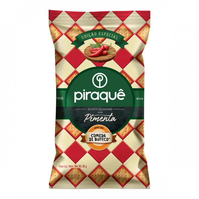 SALGADINHO PIRAQUE 90G PIMENTA