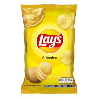 ELMA CHIPS BATATA LAYS 45G CLASSICA