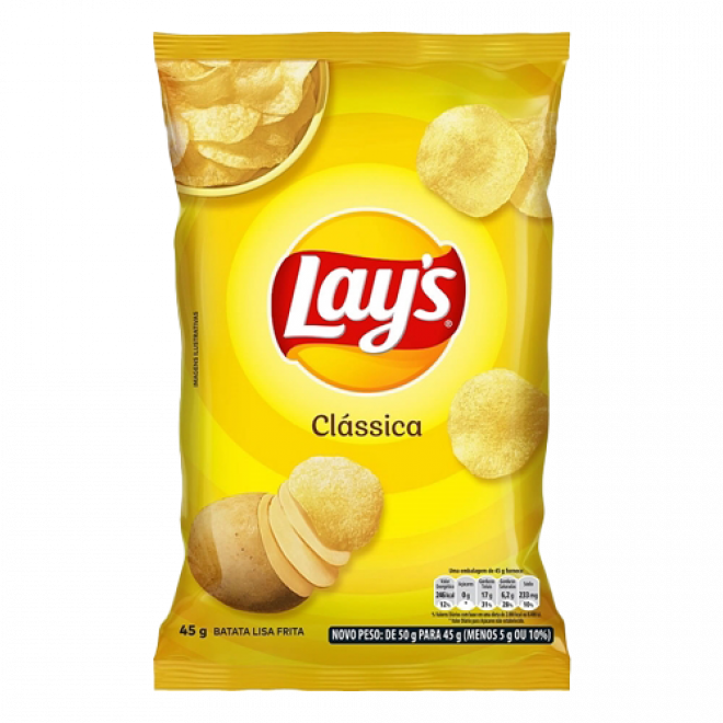 ELMA CHIPS BATATA LAYS 45G CLASSICA