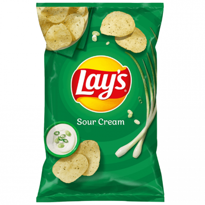 ELMA CHIPS BATATA LAYS 45G SOUR CREAM