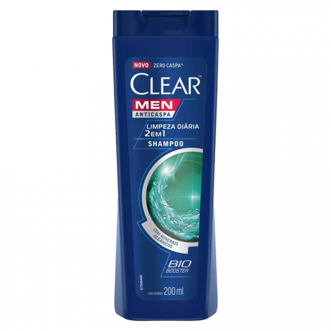 SH CLEAR 200ML LIMPEZA DIARIA 2EM1