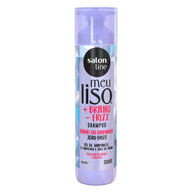 SH SALON LINE MEU LISO 300ML BRILHANTE