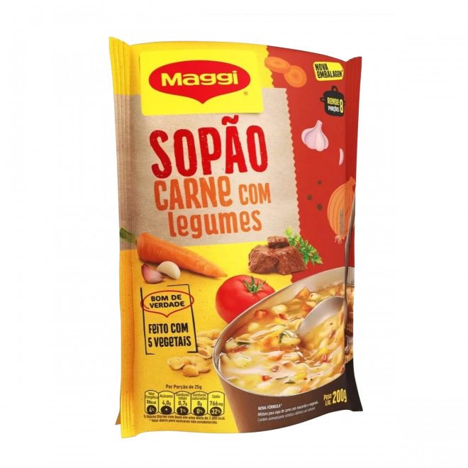 SOPAO MAGGI 200G CARNE/LEGUMES