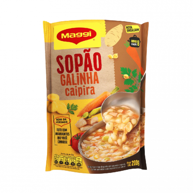 SOPAO MAGGI 200G GALINHA CAIPIRA