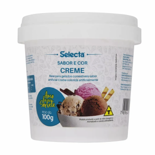 SORVETE SELECTA 100G CREME