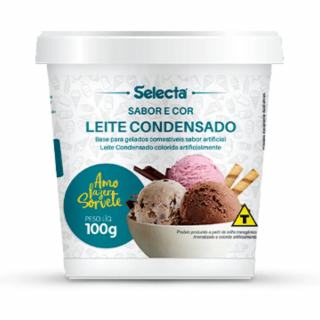 SORVETE SELECTA 100G LTE CONDENSADO