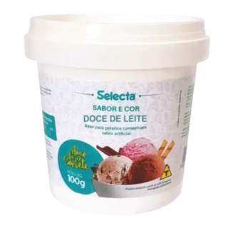 SORVETE SELECTA 100G DOCE LEITE