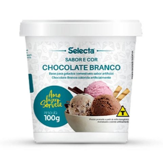 SORVETE SELECTA 100G CH BRANCO