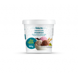 SORVETE SELECTA 100G PESSEGO